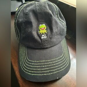 Embroidered Kermit the frog Hat with Hi Ho - Disney limited edition hat
